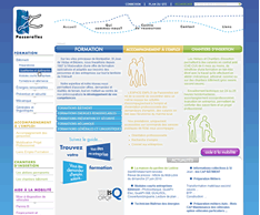 Site de l'organisme de formation Passerelles